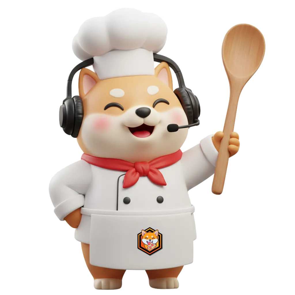 Shiba Eats Scooter